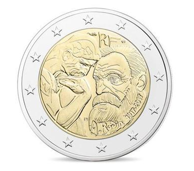 Frankrijk 2 euro 2017 Rodin UNC